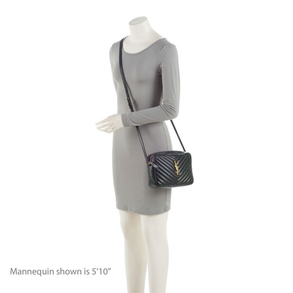 Saint Laurent Matelasse Calfskin Monogram Lou Camera Bag - Picture 5 of 16
